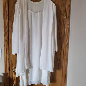 Ivory dress,dress.  Size 22.